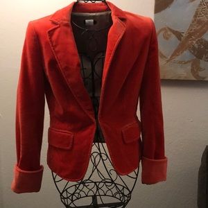 J Crew velvet blazer